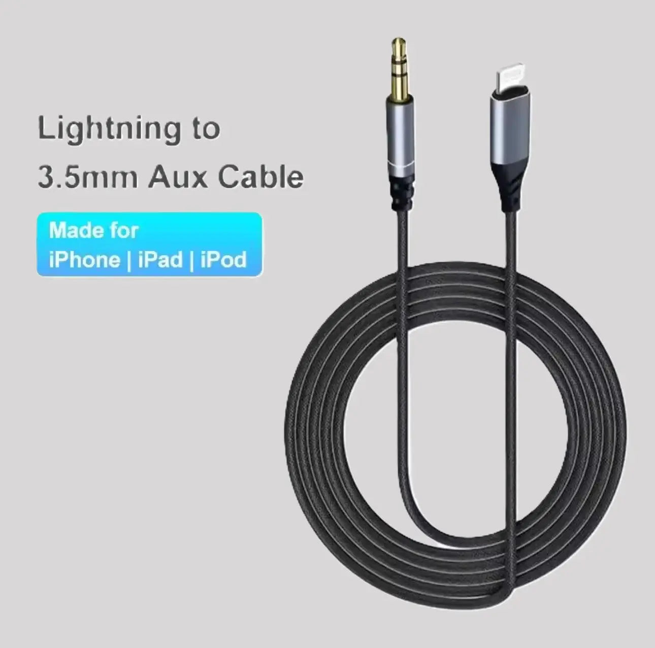 Câble Audio Lightning vers Jack 3,5 mm Mobile City