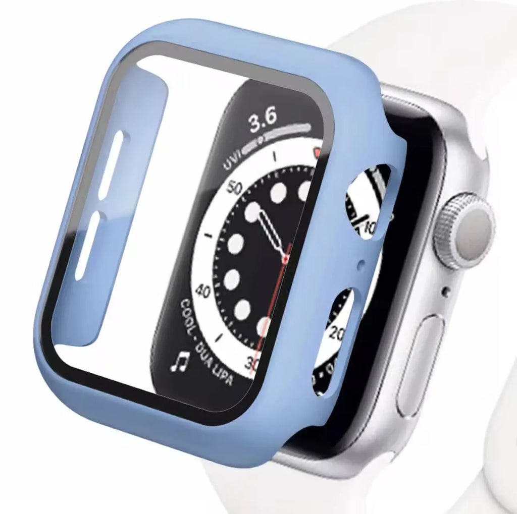 Coque de Protection avec Verre Trempé 38 mm (Séries 3, 2, 1) Mobile City