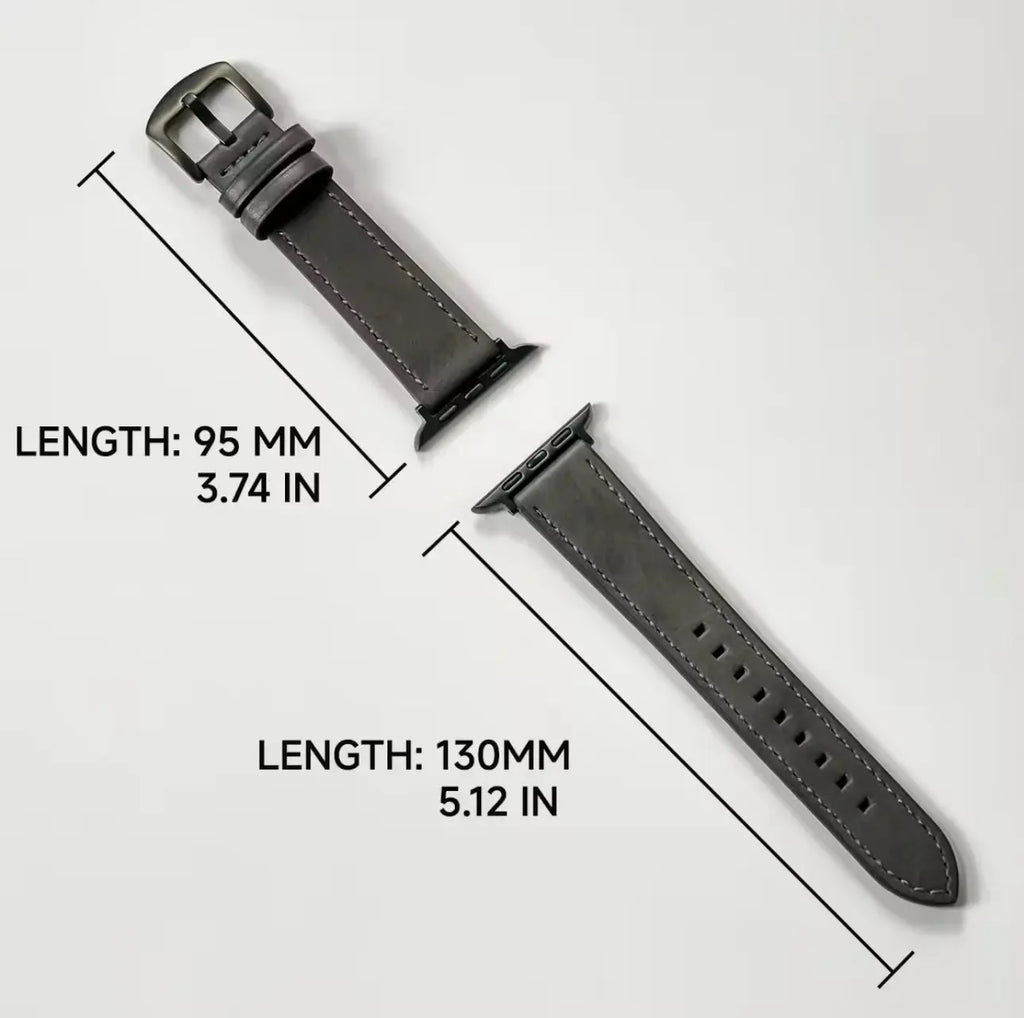 Bracelet Homme en Cuir Véritable style vintage 42/49mm Mobile City