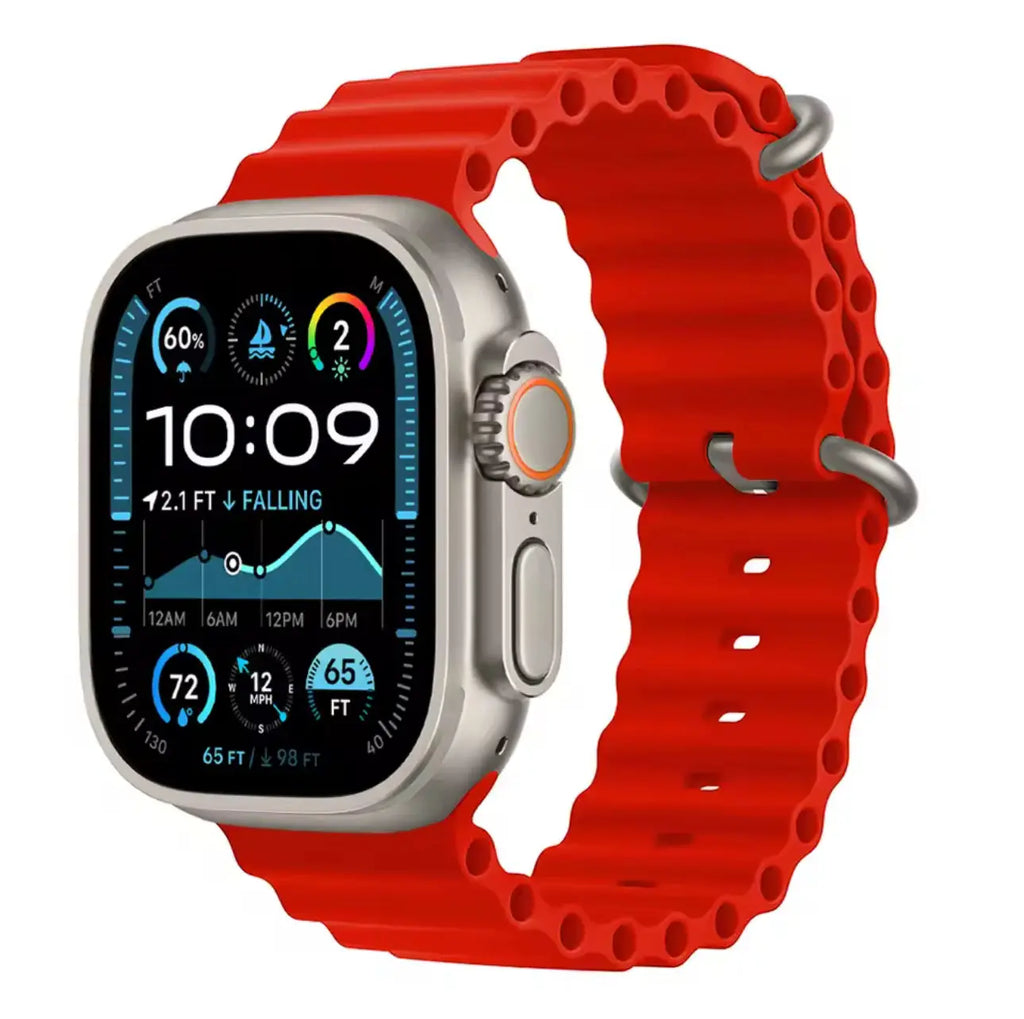 Bracelet Sport Style Océan Silicone 42 à 49 mm Mobile City