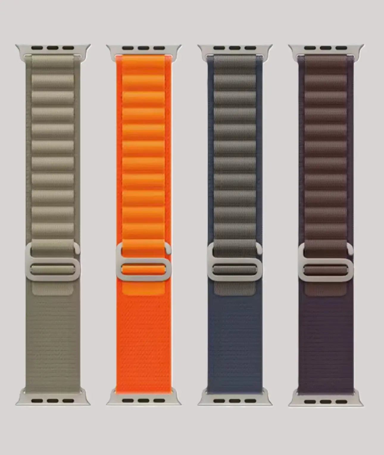 Bracelet Mixte Style Alpine en Nylon avec Boucle Inox 42-49 mm Mobile City