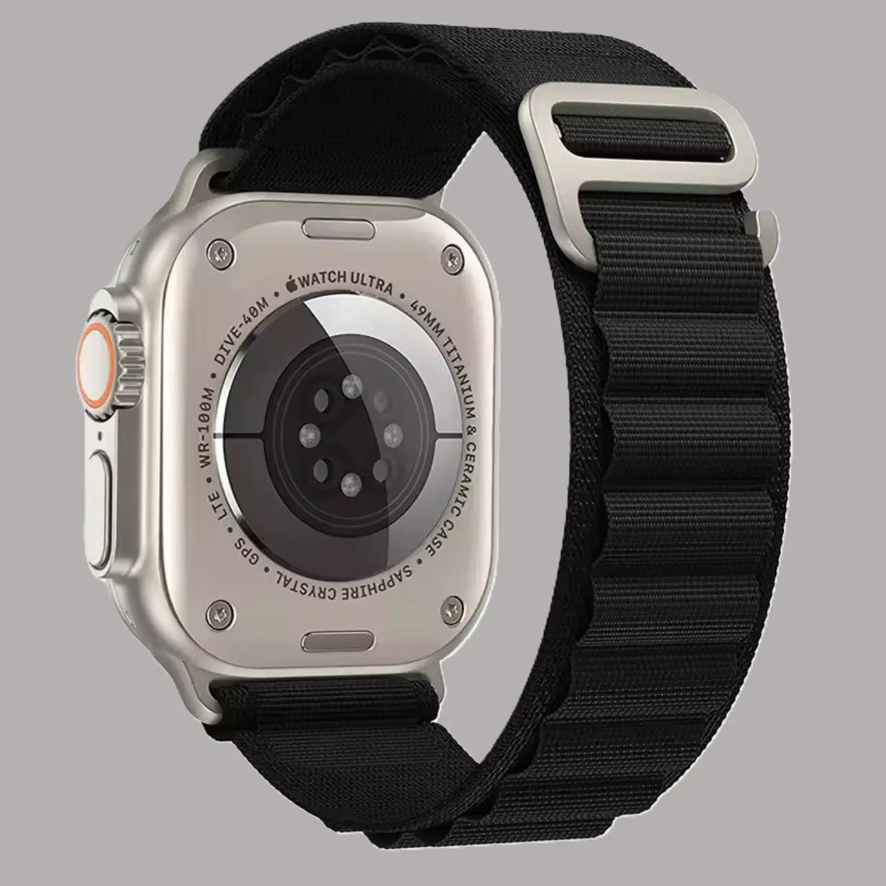 Bracelet Mixte Style Alpine en Nylon avec Boucle Inox 42-49 mm Mobile City