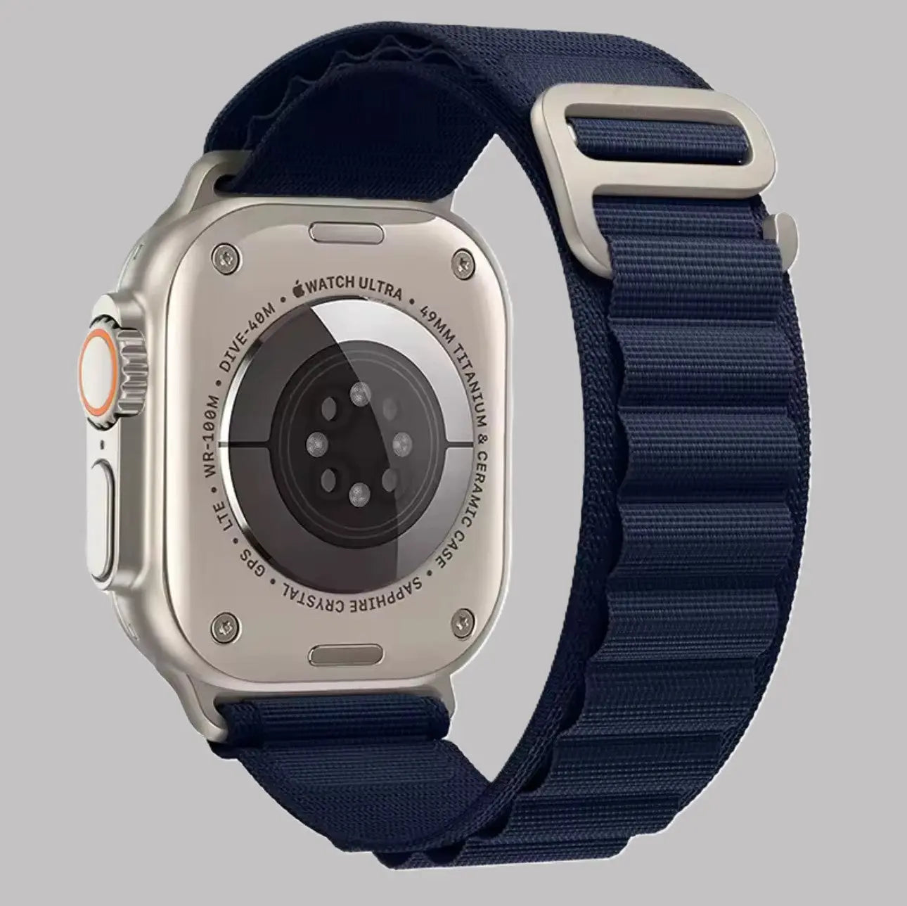 Bracelet Mixte Style Alpine en Nylon avec Boucle Inox 42-49 mm Mobile City