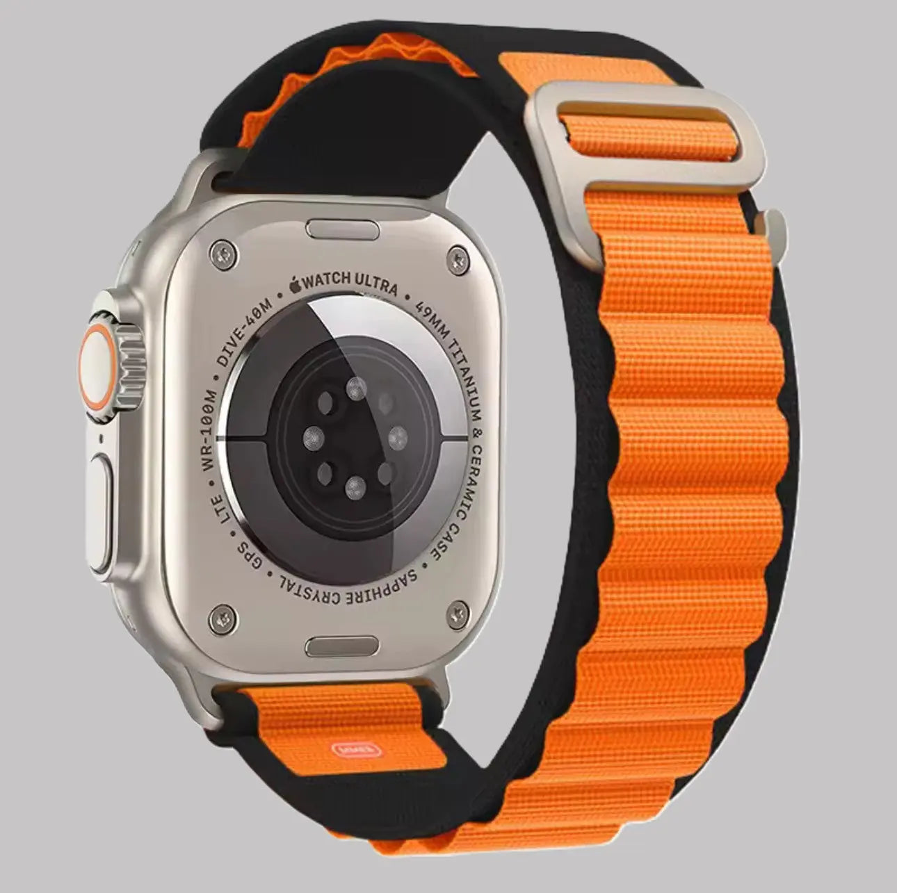 Bracelet Mixte Style Alpine en Nylon avec Boucle Inox 42-49 mm Mobile City