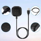 Chargeur Filaire Dock Magnétique USB-A – Compatible Fitbit Sense 2 & Versa 3/4 Mobile City