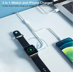 Chargeur 2 en 1 Magnétique Apple Watch / IOS Mobile City