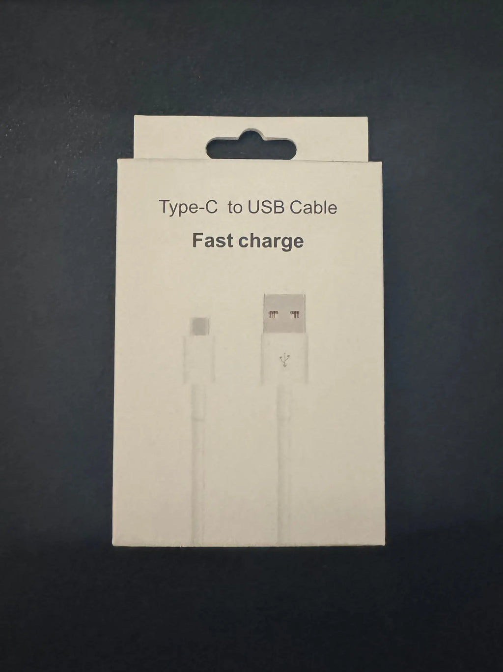 Câble USB-A vers USB-C silicone blanc 20W Ma boutique