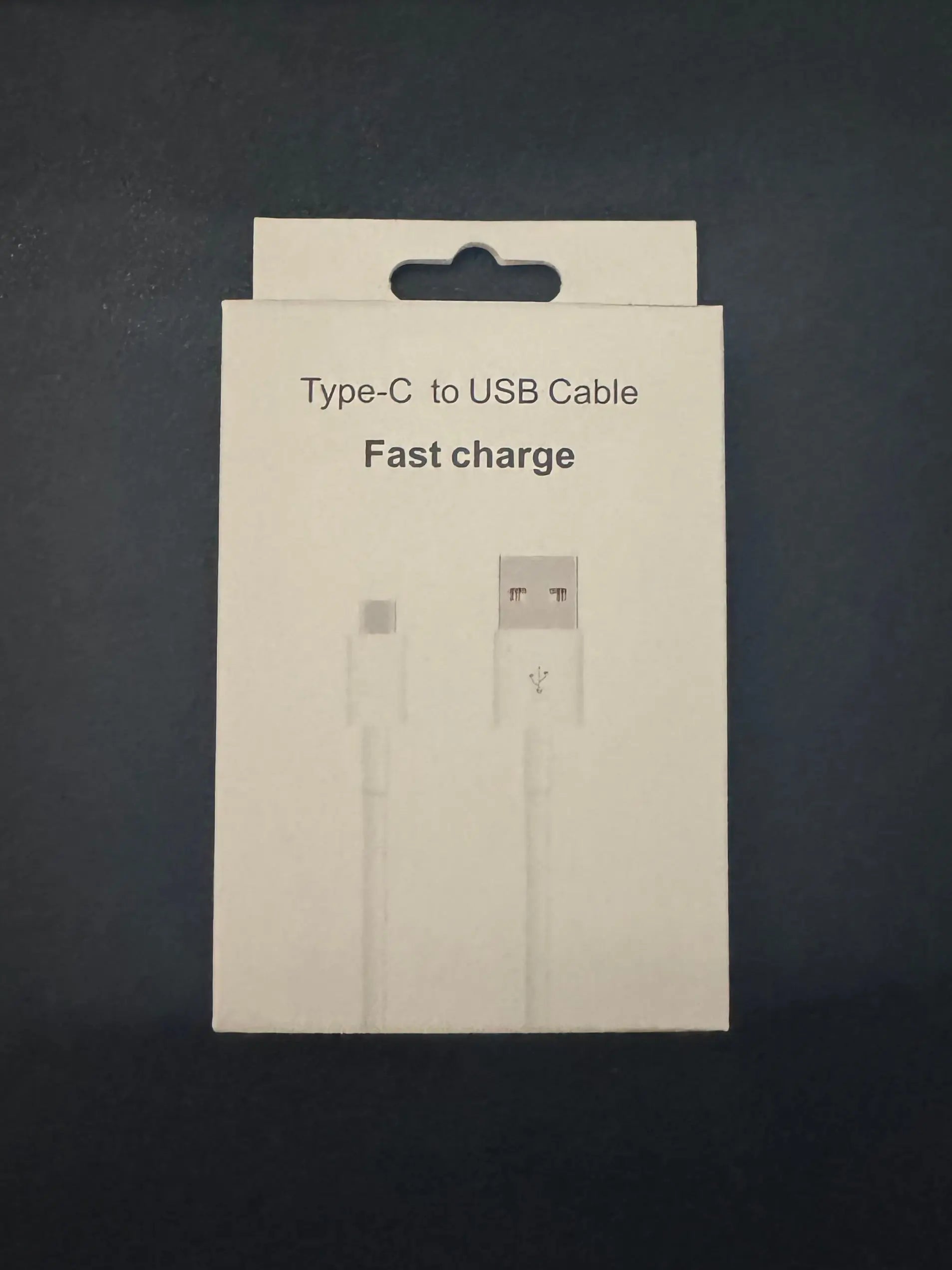 Câble USB-A vers USB-C silicone blanc 20W Ma boutique
