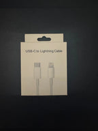 Câble Lightning – Type-C silicone blanc 20W Mobile City