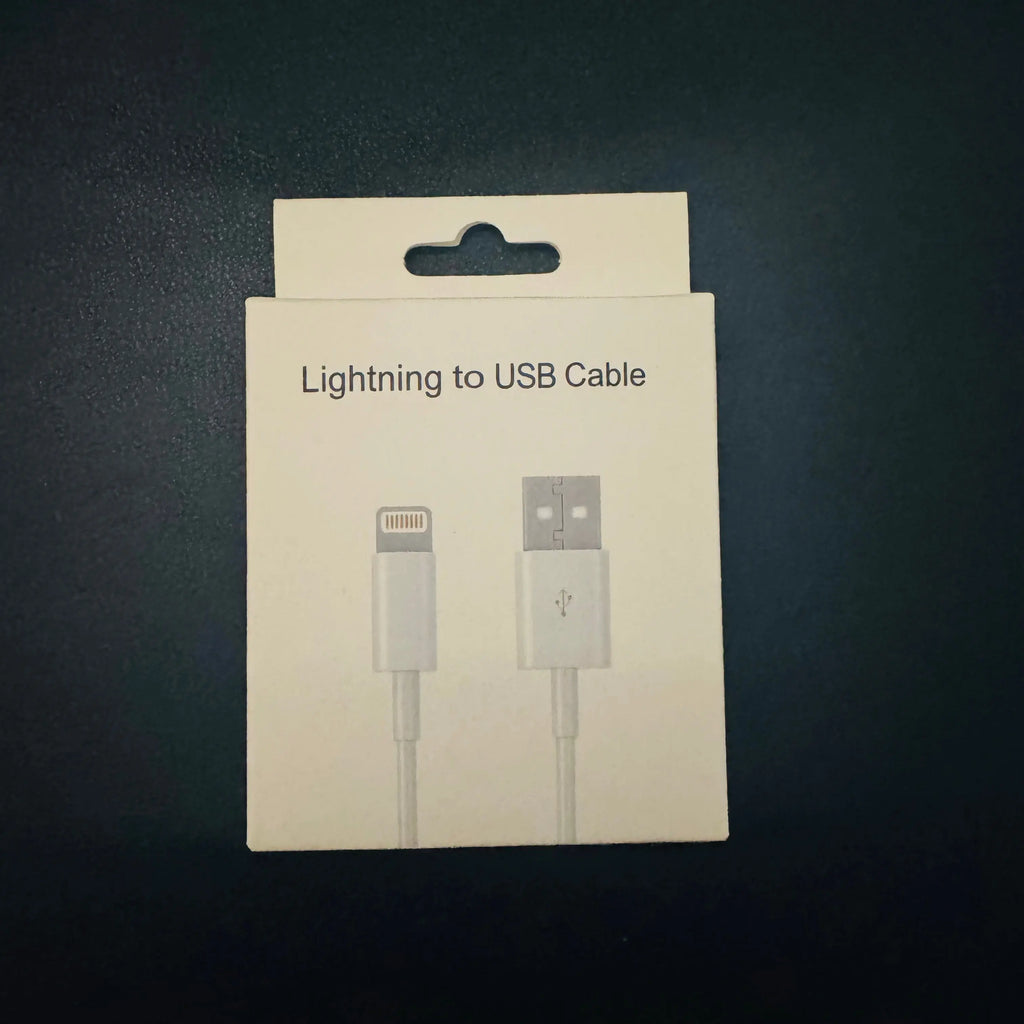 Câble Lightning – USB Type-A silicone blanc 20W Mobile City