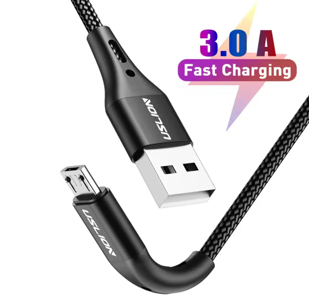 Câble Micro USB en Nylon Tressé – Uslion Mobile City