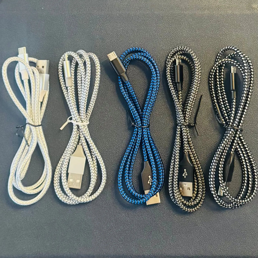 Câble Micro USB 2.0/2A en Nylon Tressé – Transfert 480 Mbps Mobile City