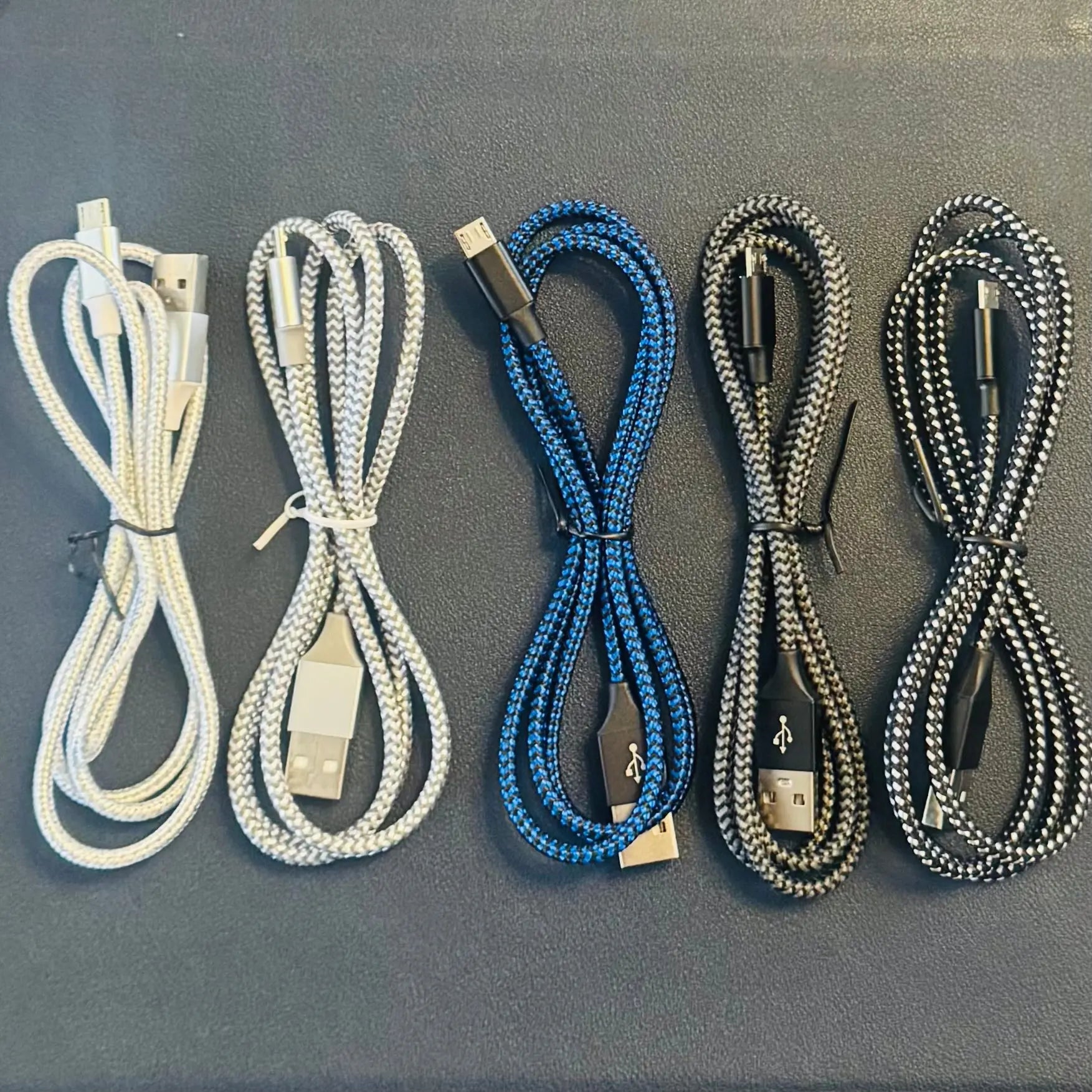 Câble Micro USB 2.0/2A en Nylon Tressé – Transfert 480 Mbps Mobile City