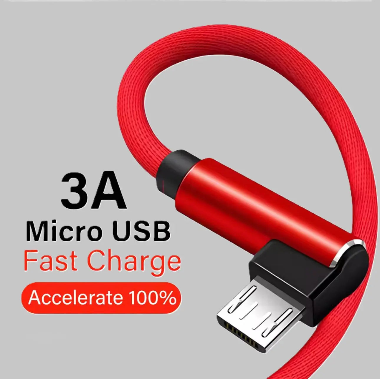 Câble Coudé USB C / Micro USB – Charge Rapide & Transfert de Données Mobile City