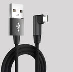 Câble Coudé USB C / Micro USB – Charge Rapide & Transfert de Données Mobile City