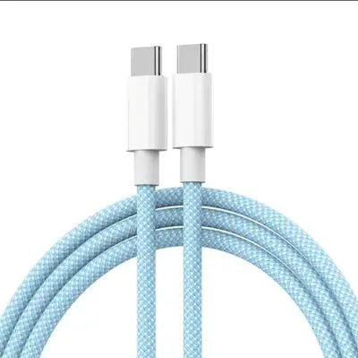 Câble USB-C Tressé en Nylon – Charge Rapide 60W Mobile City