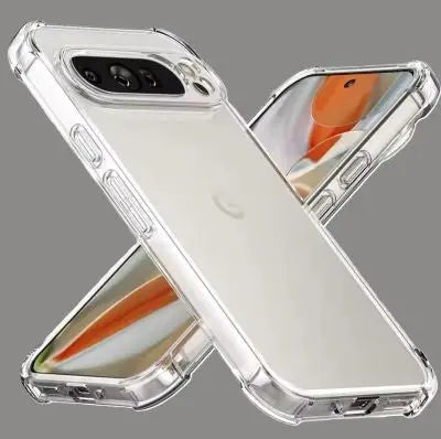 Coque antichoc transparente Google Pixel série 9 Mobile City