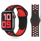 Bracelet Sport Perforé en Silicone 42-49mm Mobile City
