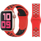 Bracelet Sport Perforé en Silicone 38-41 mm Mobile City