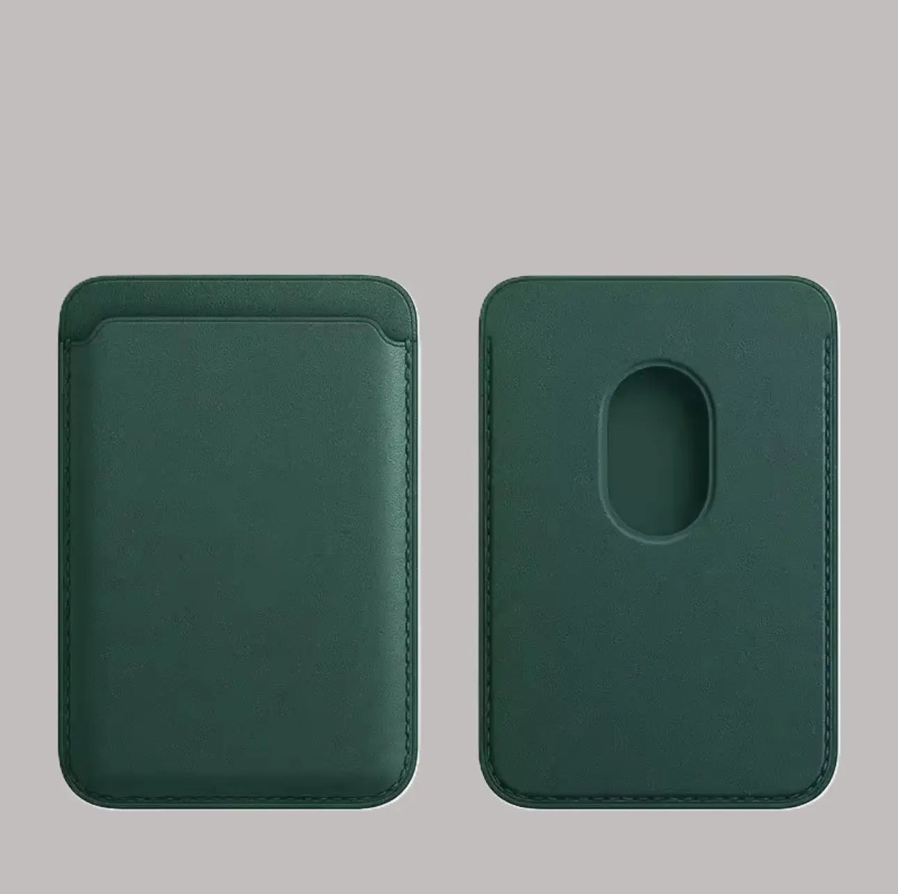 Etui Porte-cartes magnétique en cuir Mobile City