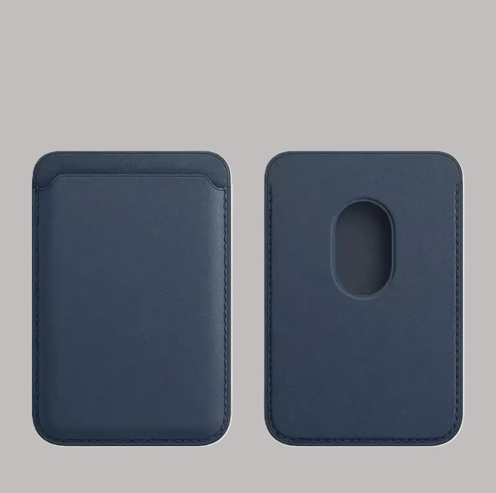 Etui Porte-cartes magnétique en cuir Mobile City