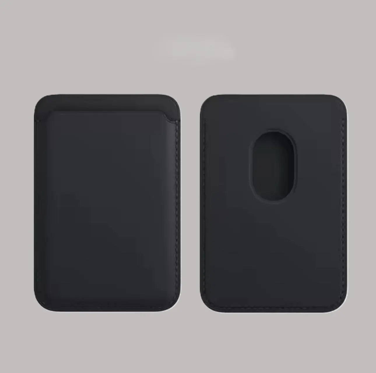 Etui Porte-cartes magnétique en cuir Mobile City