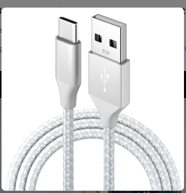 Câble USB-A vers Type-C – Charge Rapide 3A & Transfert 480 Mbps 2M Mobile City