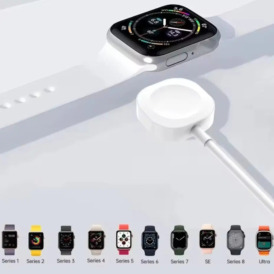 Chargeur magnétique carré -  iWatch Series 9, 8, 7, 6, 5, 4 et SE Mobile City