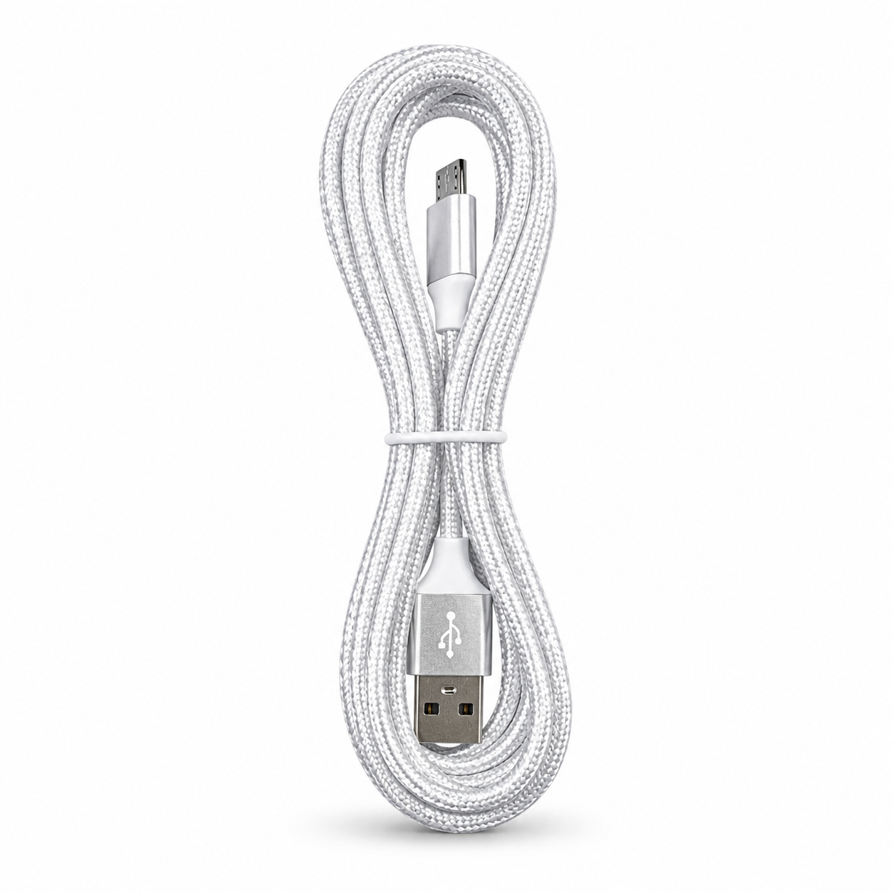 Câble Micro USB 2.0/2A en Nylon Tressé – Transfert 480 Mbps