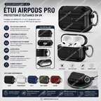 Étui Résistant aux Chocs en TPU pour AirPods Pro 1 & 2