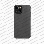 Coque style vintage finition alcantara iPhone Pro Max