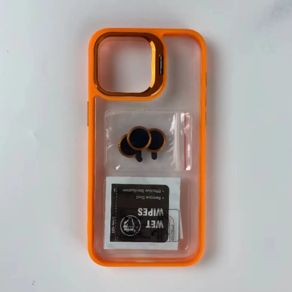 Coque Bumper TPU avec support Anneau en métal  iPhone Pro Max Mobile City