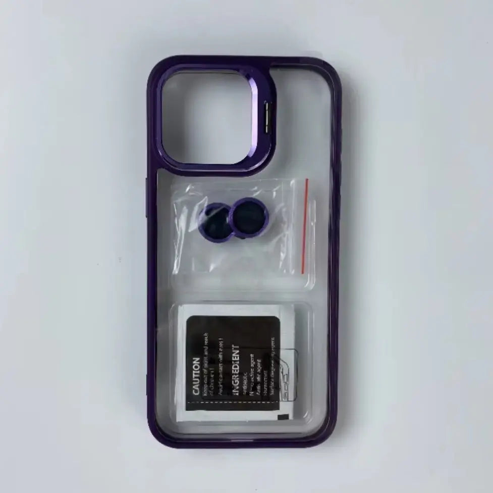 Coque Bumper TPU avec support Anneau en métal  iPhone Pro Max Mobile City
