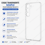 Coque transparente souple Samsung Galaxy S