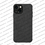 Coque style vintage finition alcantara iPhone Pro Max
