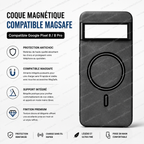 Coque rigide gris foncé vintage Google Pixel 8