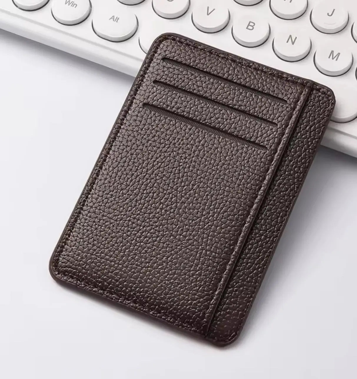 Portefeuille de Poche Avant Minimaliste Mince pour Homme – Blocage RFID Mobile City