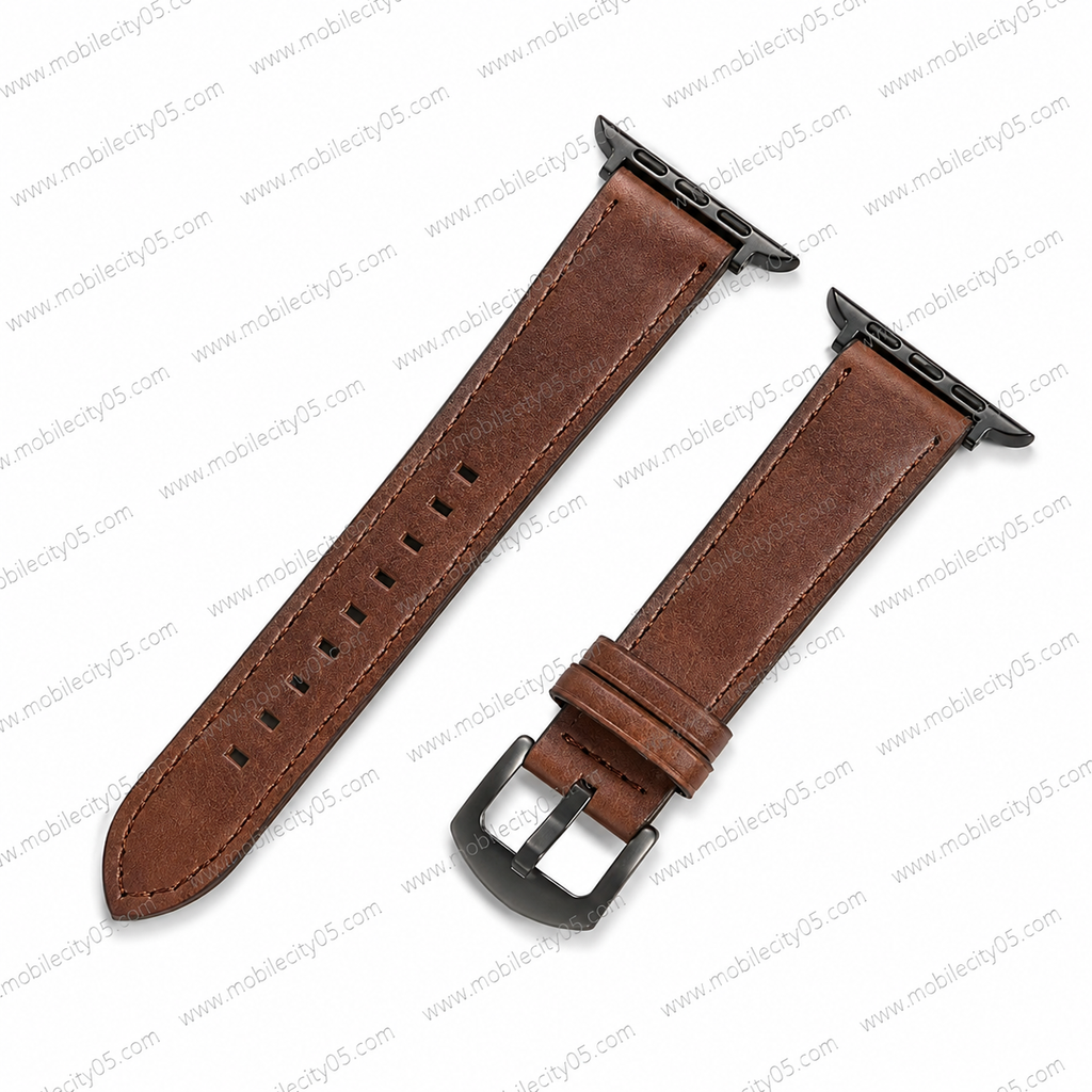 Bracelet décontracté en cuir véritable 42/49mm