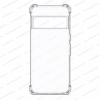 Coque antichoc transparente Google Pixel