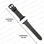 Bracelet décontracté en cuir véritable 42/49mm